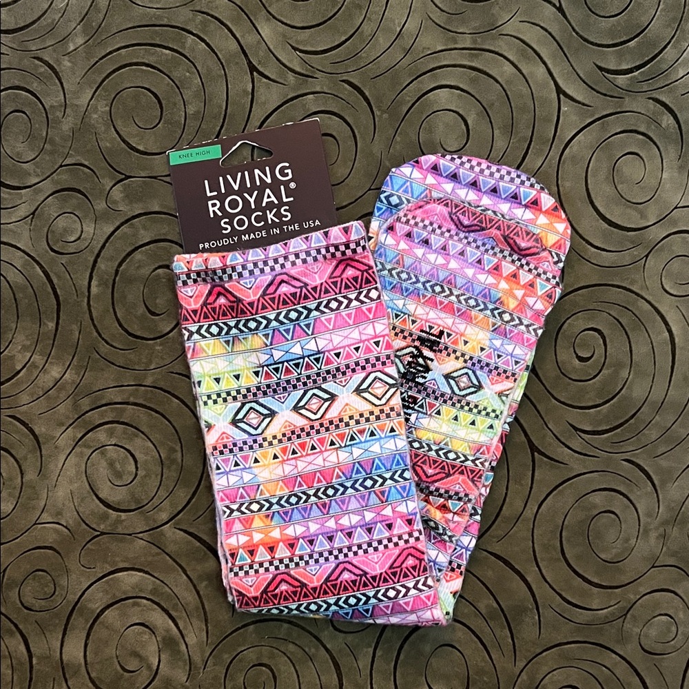 Living Royal Colorful Patterned Socks
